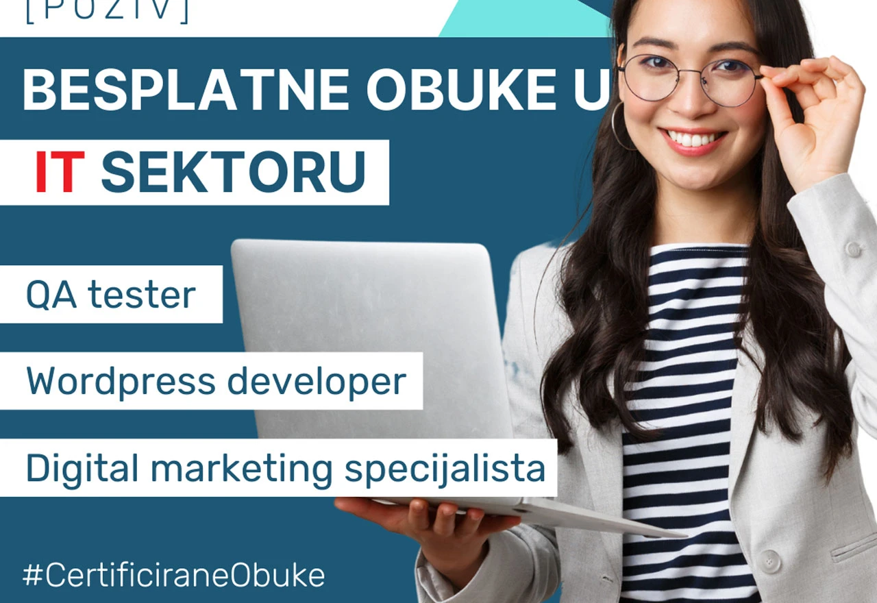 Javni poziv za sudjelovanje u programu obuke u IT sektoru