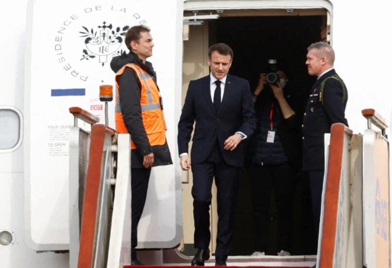 Macron i Von der Leyen stigli u Kinu 