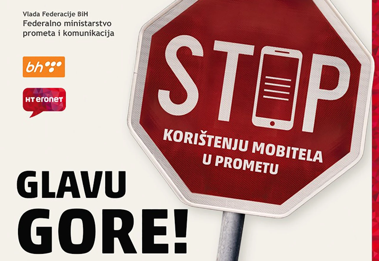 Stop korištenju mobitela u prometu