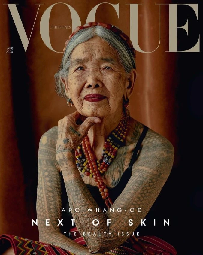 Na naslovnici filipinskog "Voguea" je tattoo umjetnica koja ima 106 godina
