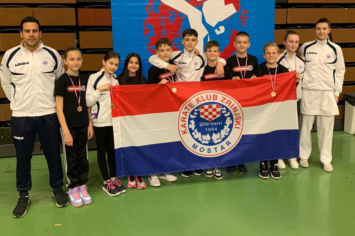 Karate klub Zrinjski iz Splita donio devet odličja