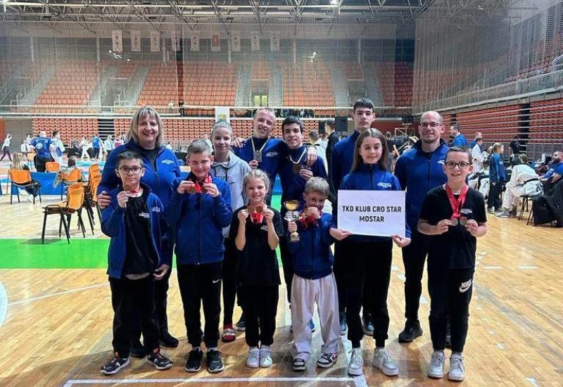 Mostarski Taekwondo klub Cro Star odličan na dva turnira