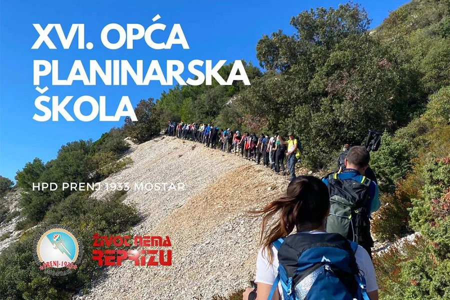 Prijavi se na 16. planinarsku školu u Mostaru