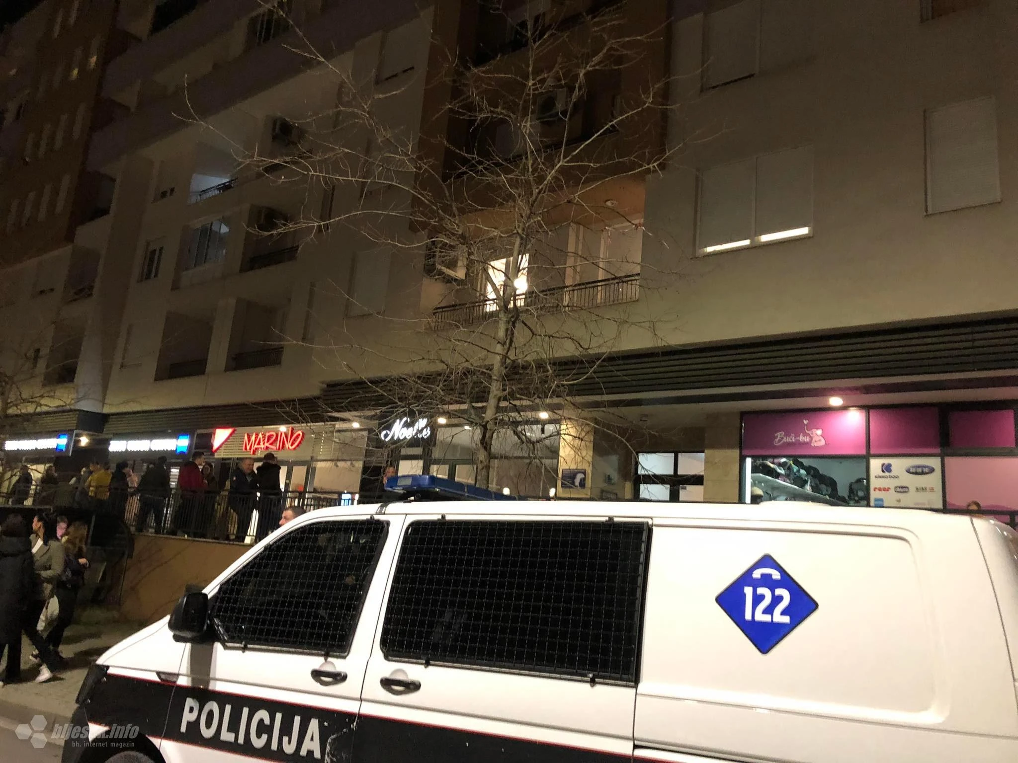 Mostar: U Mljekari bačena bomba na balkon