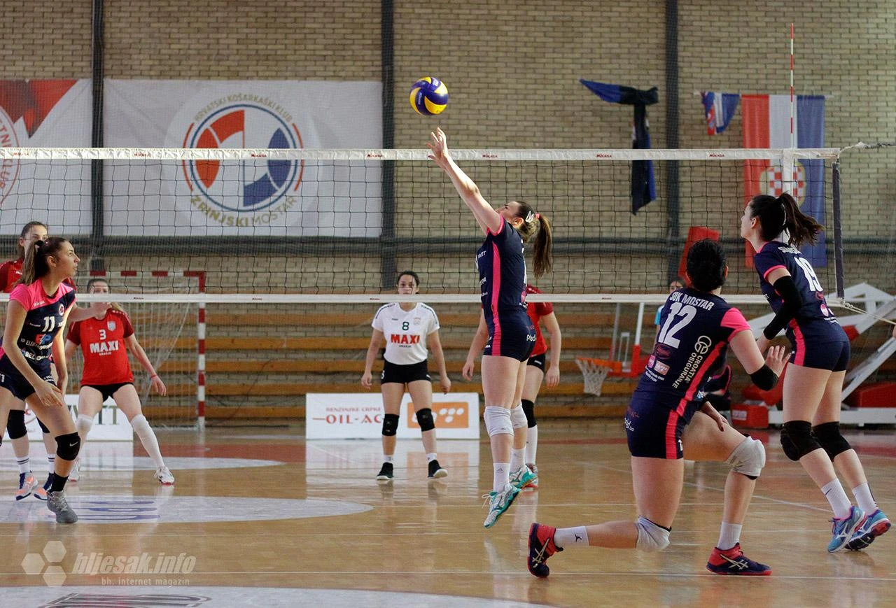 Odbojkašice Mostara poražene u prvom kolu Play off-a u Gacku