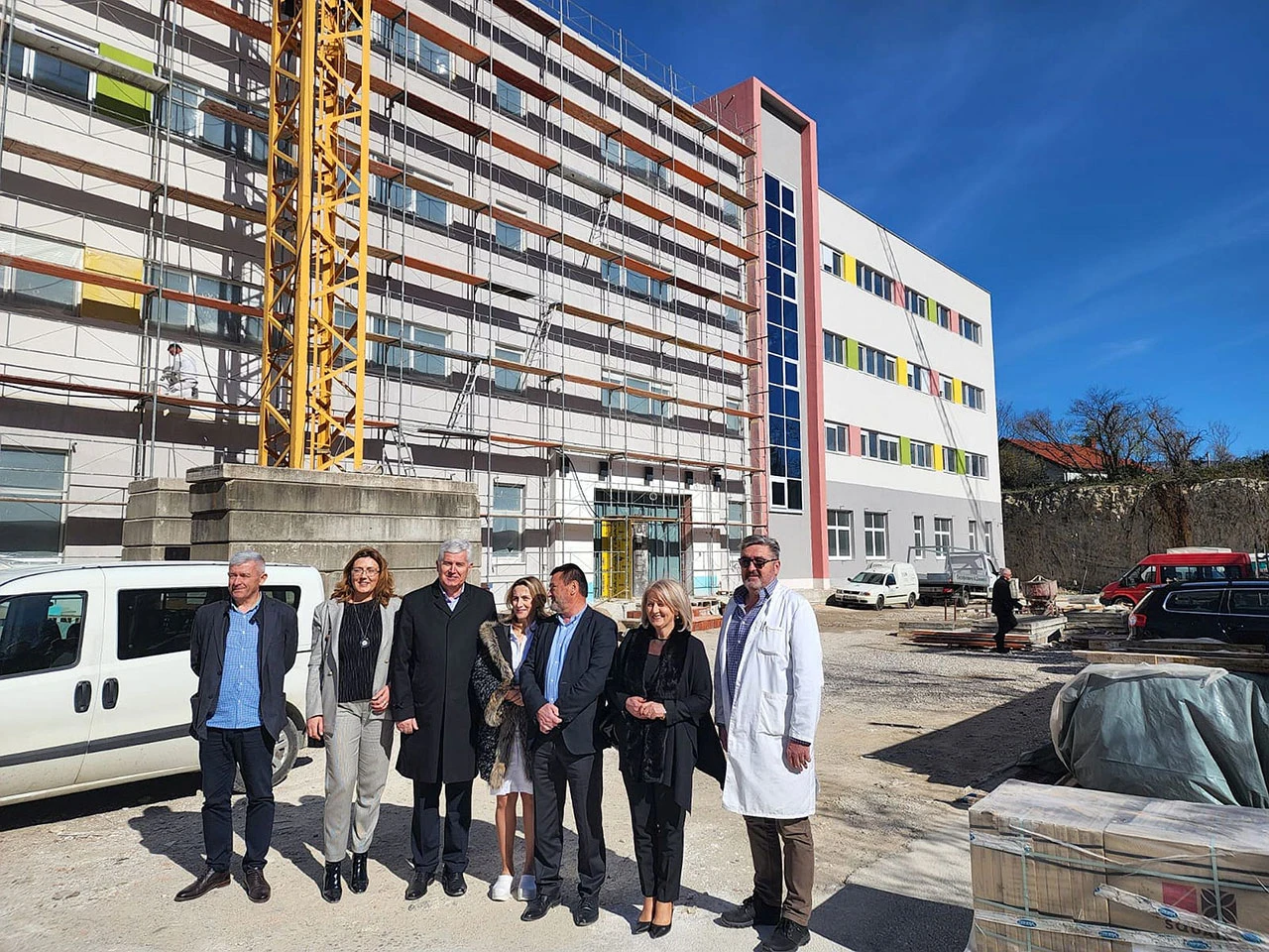 Krišto na gradilištu Pedijatrije: Mostar i narod Hercegovine zaslužili ovu kliniku