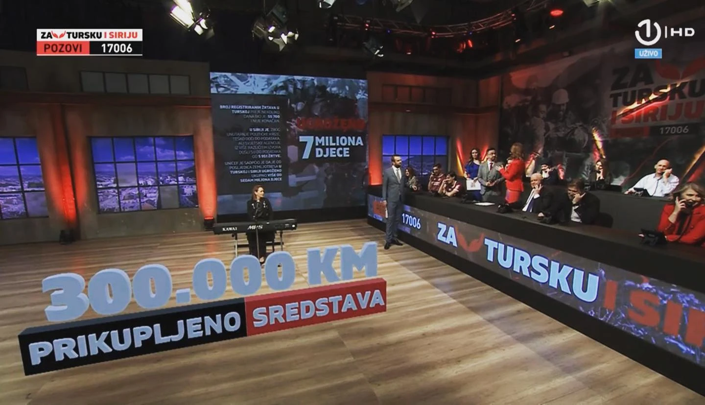 300 tisuća KM za narode Turske i Sirije iz BiH