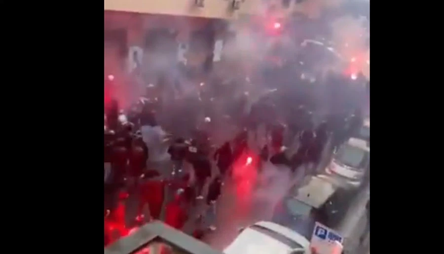 VIDEO: Ulice Napulja postale ratna zona zbog navijača