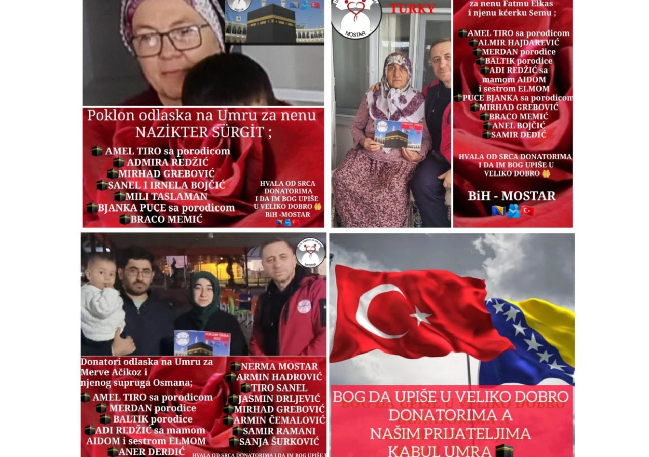 BiH: Mostarci osigurali pet odlazaka na Umru za građane Turske