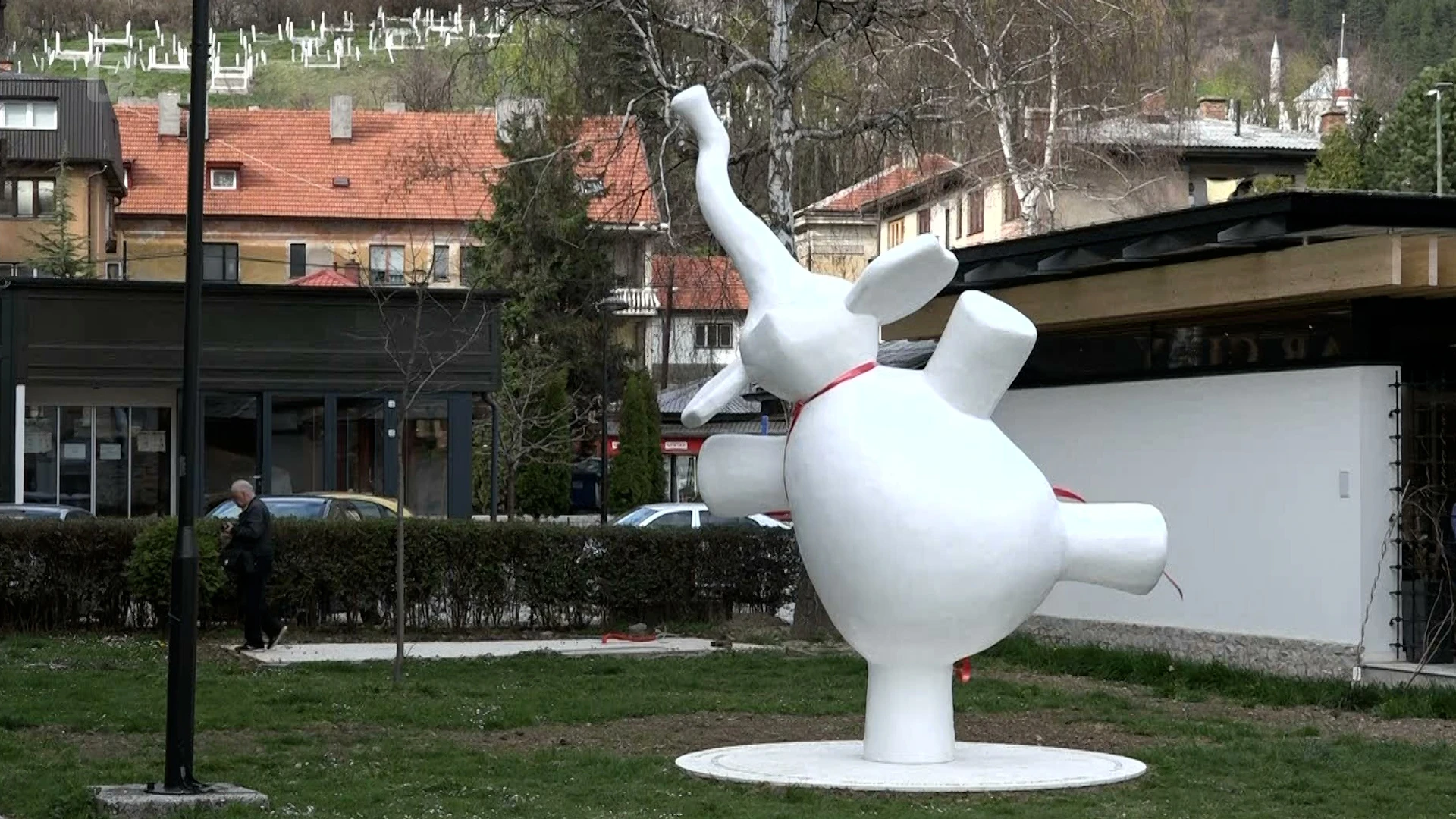 Travnik ima čak šest javnih skulptura posvećenih Andriću i njegovim djelima