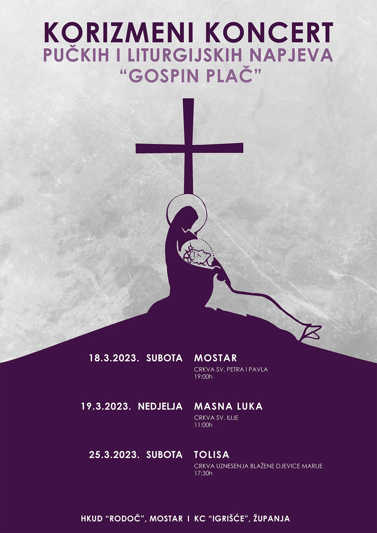 Korizmeni koncert pučkih i liturgijskih napjeva ''Gospin plač''