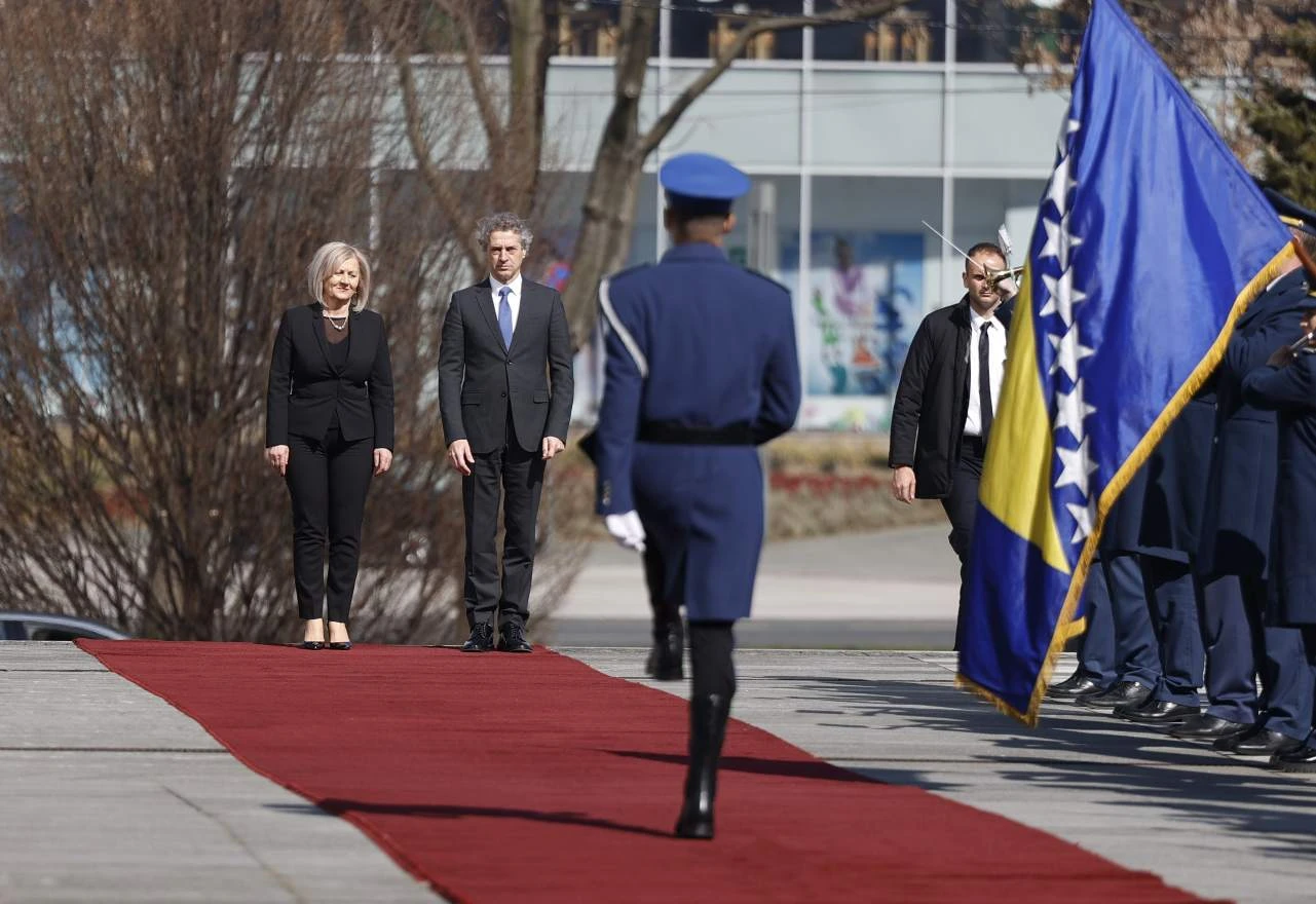 Krišto ugostila Goloba: Slovenija želi biti saveznica BiH