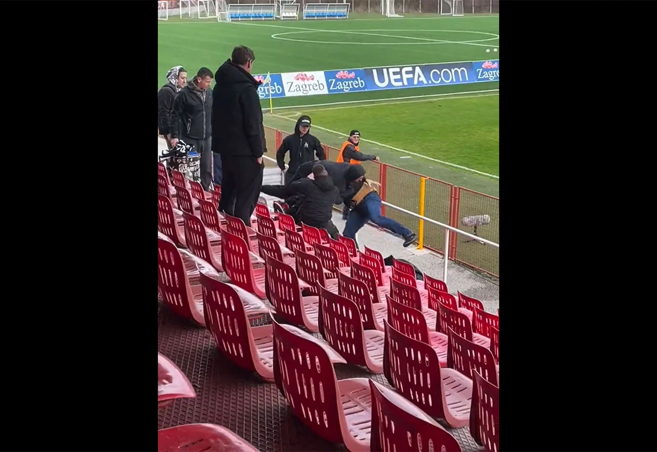 VIDEO: Djeca huliganima dovikuju da prestanu: Cipelarenje na utakmici u trećoj HNL