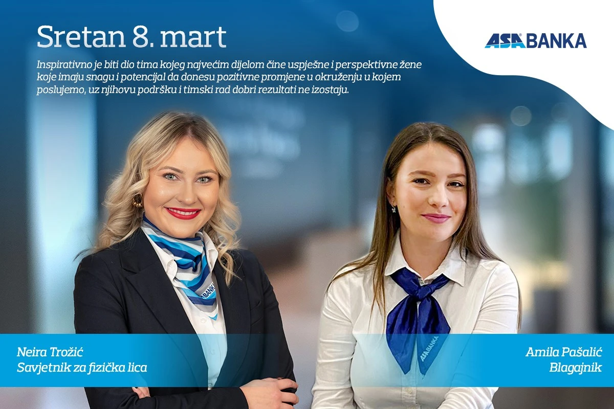 ASA BANKA doprinosi unapređenju uloge žena u financijskom sektoru