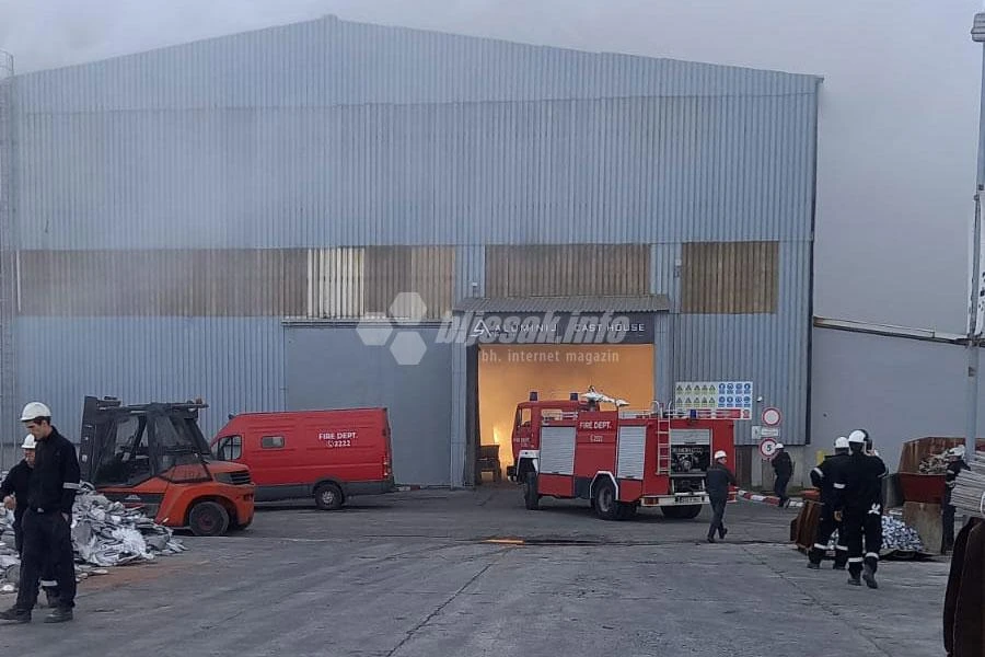 Iz Aluminija objasnili uzrok požara u ljevaonici