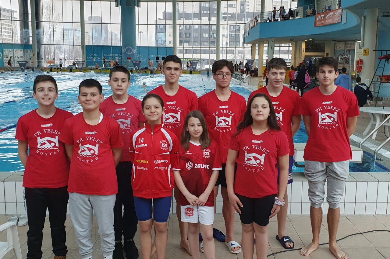 Plivači Veleža osvojili 15 medalja na Prvenstvu BiH