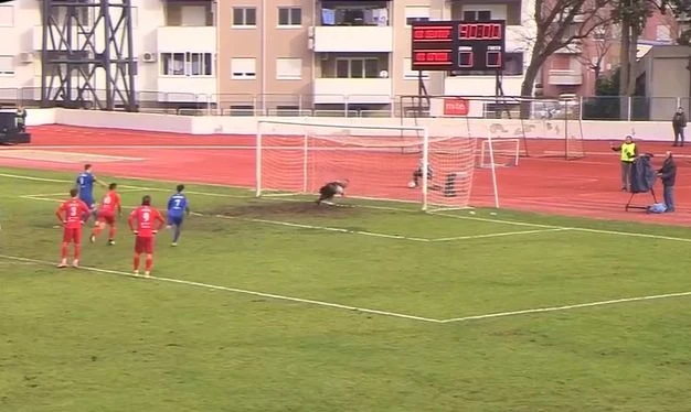Gigović show u Trebinju: Vratar nije htio braniti penal