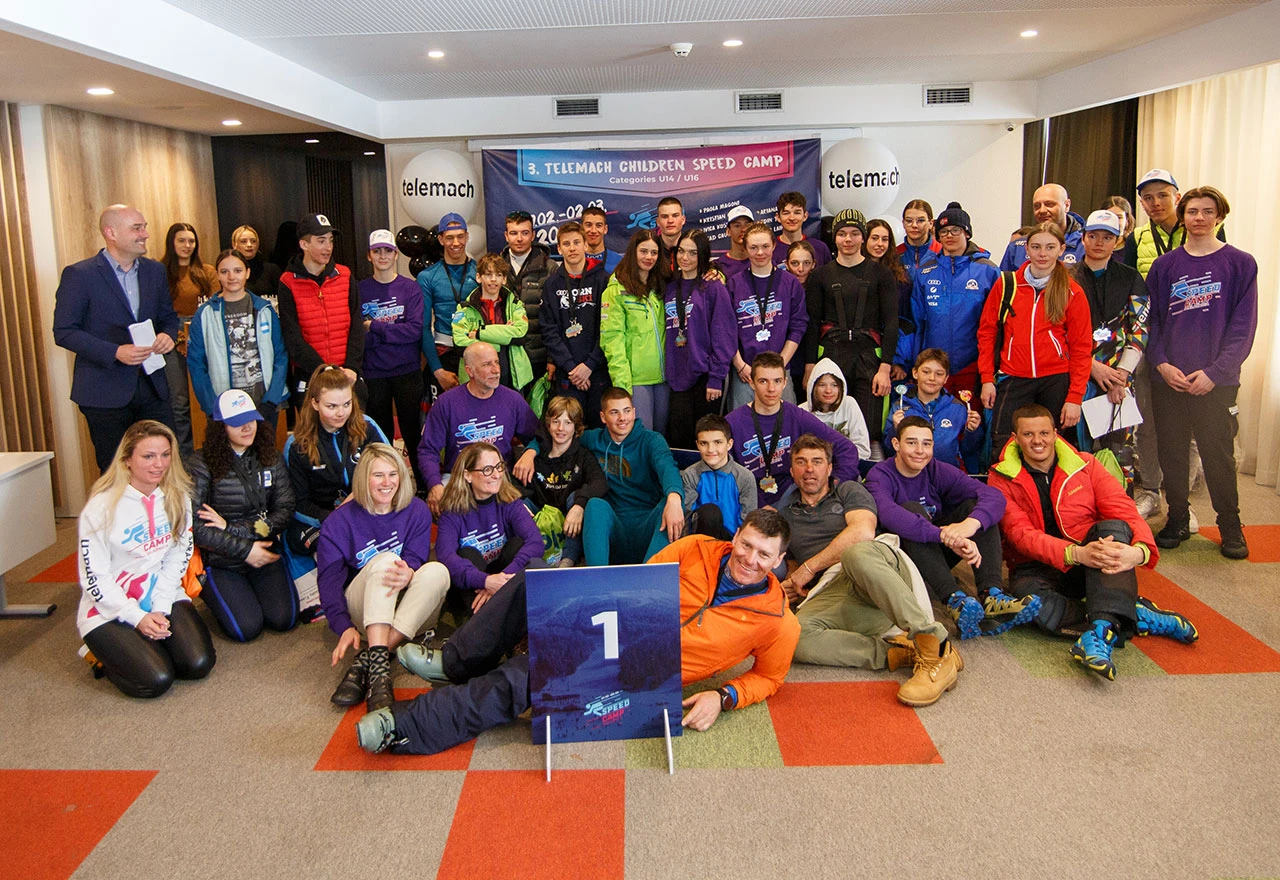 Na Bjelašnici završen treći Telemach Children Speed Camp