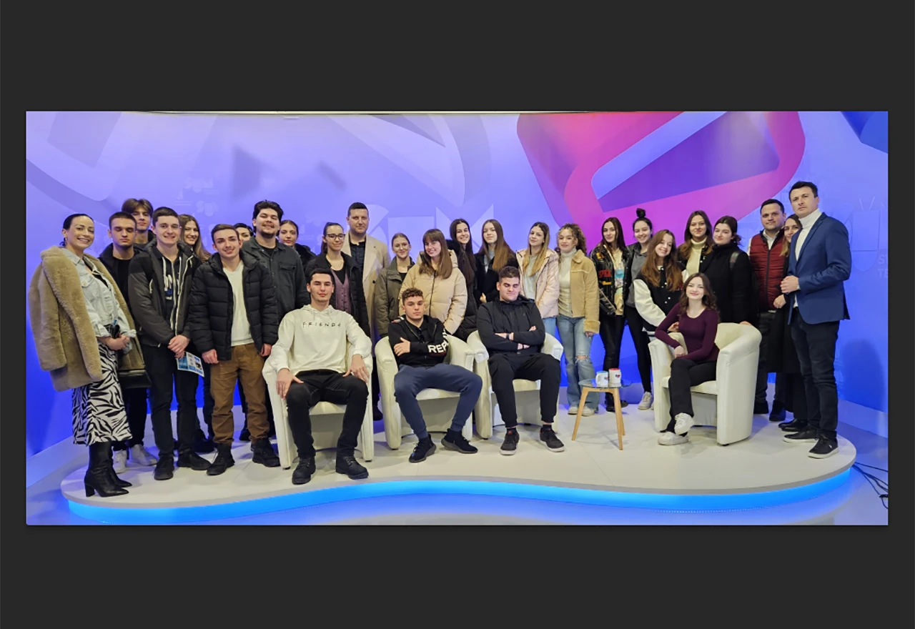 Mostarski gimnazijalci posjetili studij novinarstva