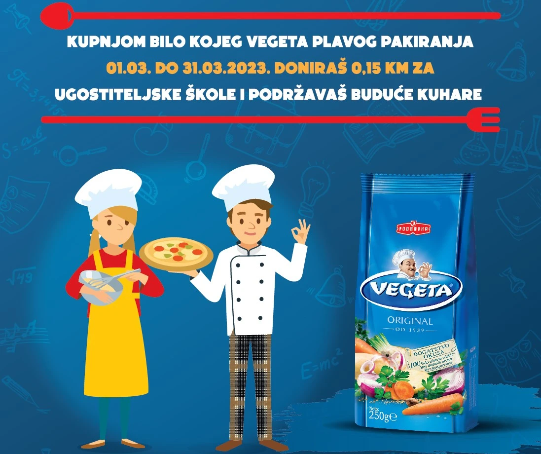 Kompanija Podravka BiH osigurala 30.000 KM za srednje škole u BiH!