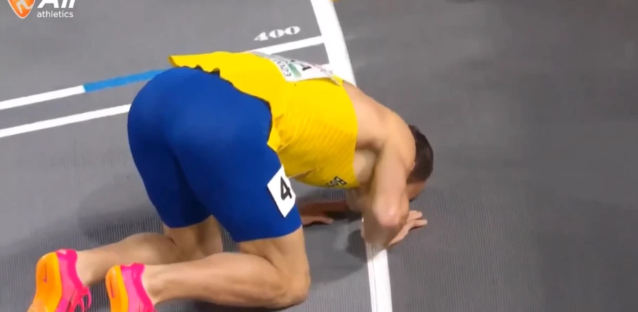 VIDEO: Amel Tuka nakon sjajne završnice utrke pao na sedždu