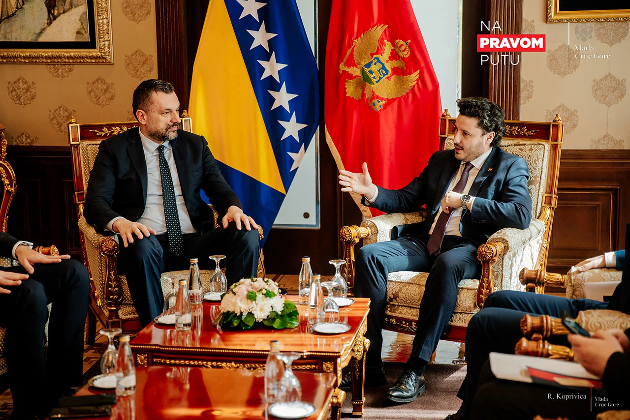 Konaković i Abazović: Crna Gora je istinski prijatelj Bosni i Hercegovini