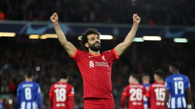 Salah na vrhu ljestvice strijelaca