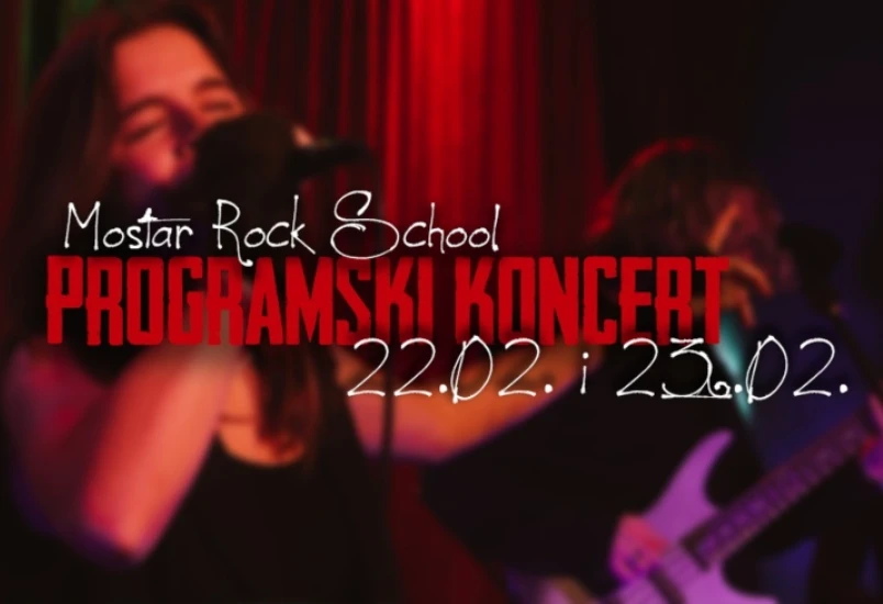 Mostar Rock School poziva na treći programski koncert u 11. rock školskoj godini