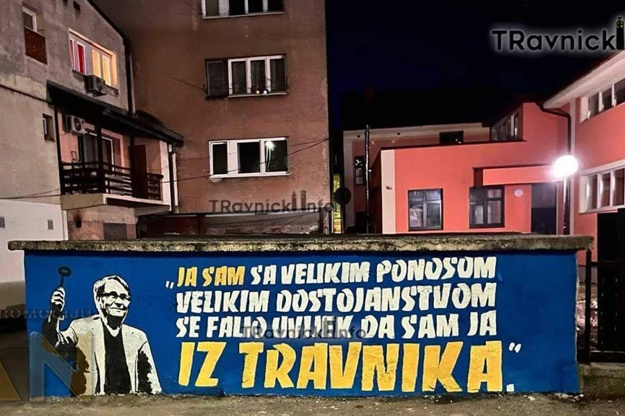 Ćiro dobio mural u Travniku