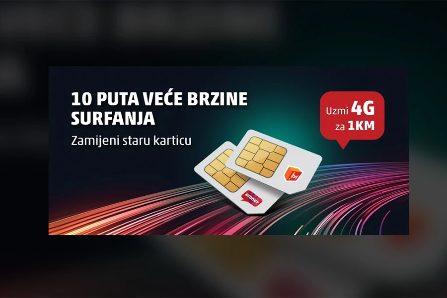 Zamijenite svoju SIM karticu i surfajte i do 10 puta većom brzinom