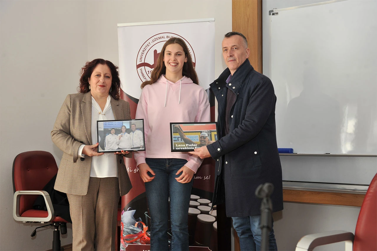 Univerzitet ''Džemal Bijedić'' ponudio Lani Pudar besplatno školovanje