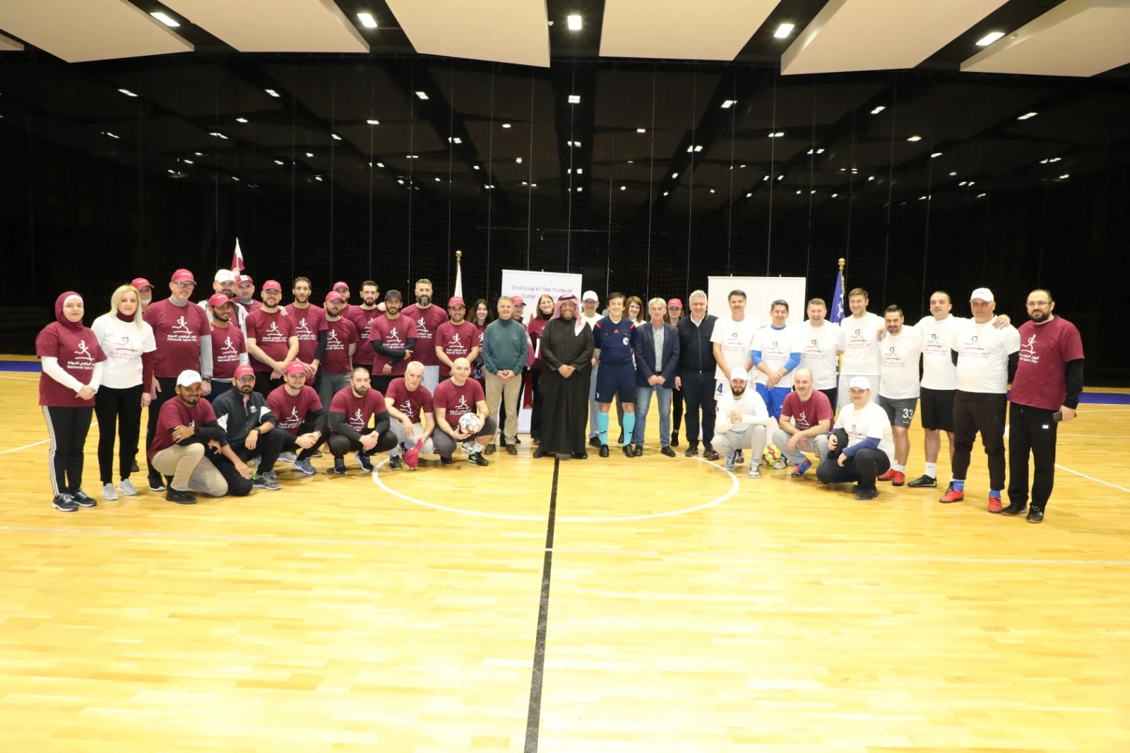 Obilježen Dan sporta Države Katar: Legendarni "Zmajevi" i Ambasada Katara odigrali revijalnu utakmicu