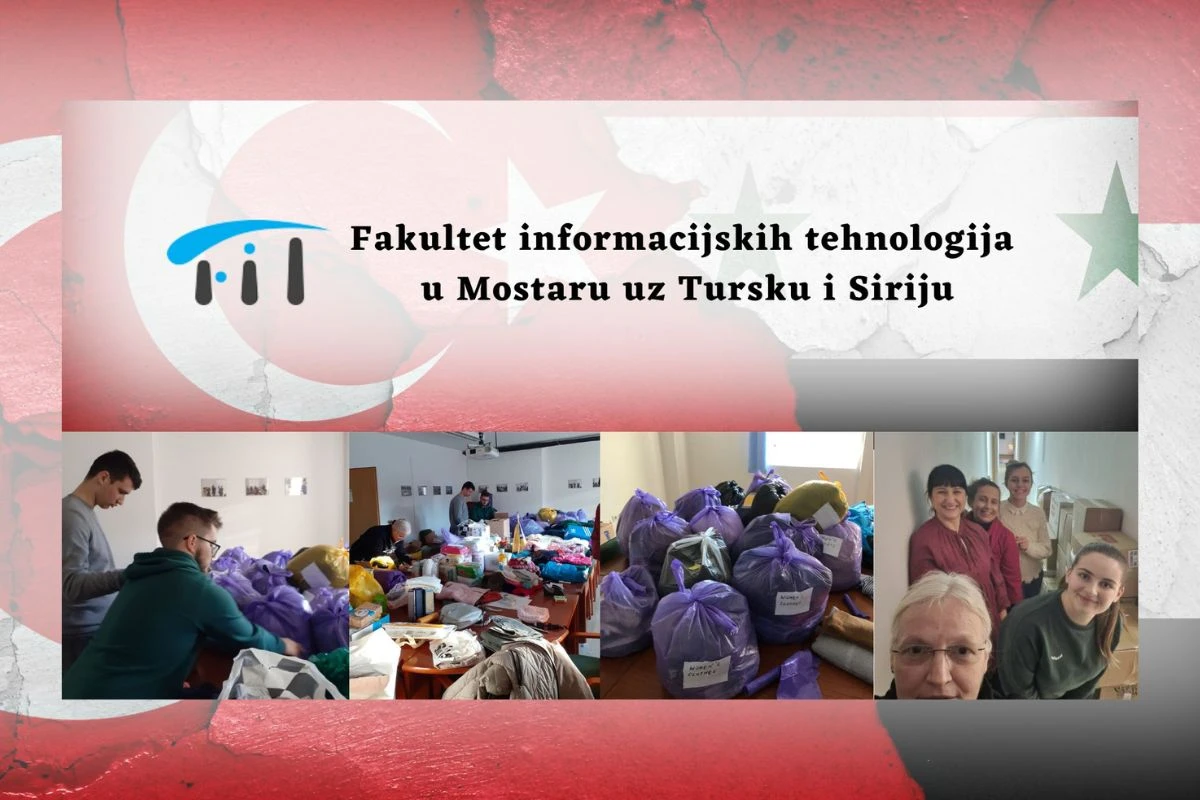 Studenti Mostara za narod Turske i Sirije