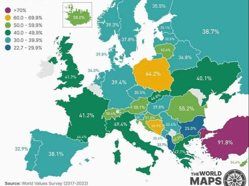 Evo na kojem je mjestu BiH kada je u pitanju vjerovanje u život poslije smrti