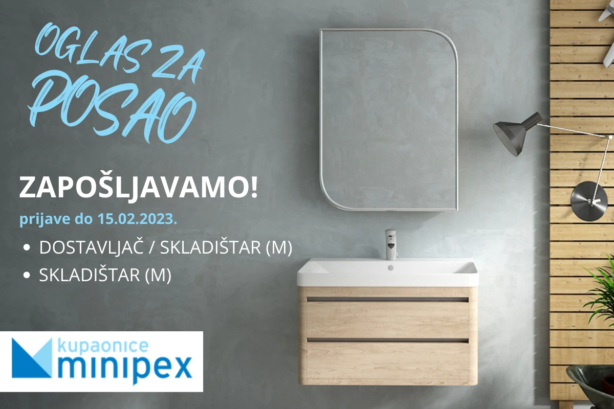 Minipex zapošljava