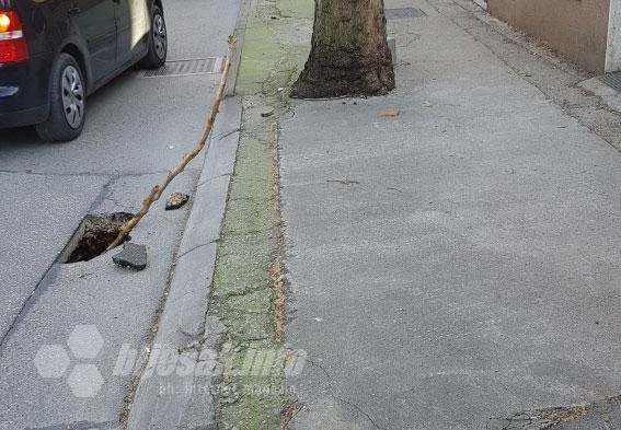Mostar: Nova rupa, staro označavanje