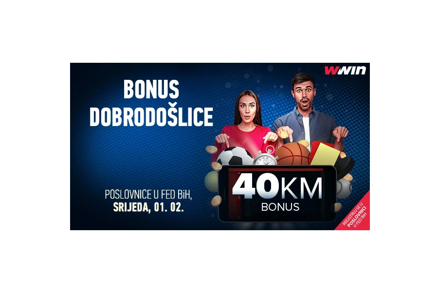 Registriraj se danas i uzmi bonus