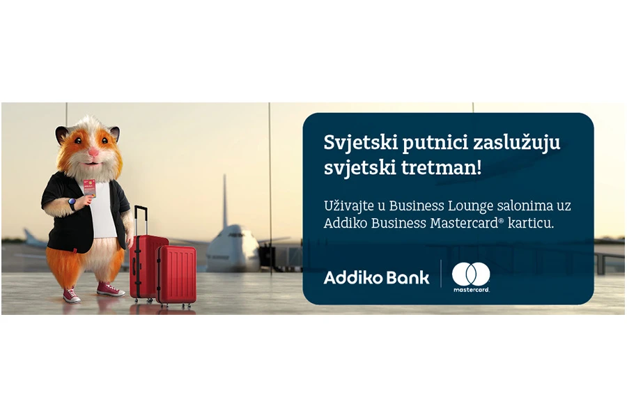 Nove pogodnosti za korisnike Addiko Mastercard Business kartice