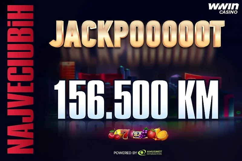 WWin: Zavrtite za najveći jackpot u BiH