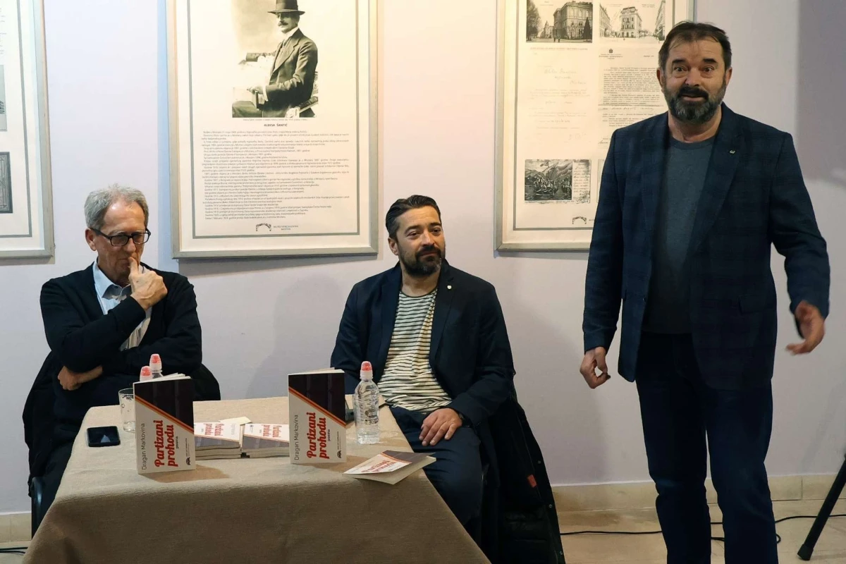 Dragan Markovina predstavio poemu 'Partizani prohodu'