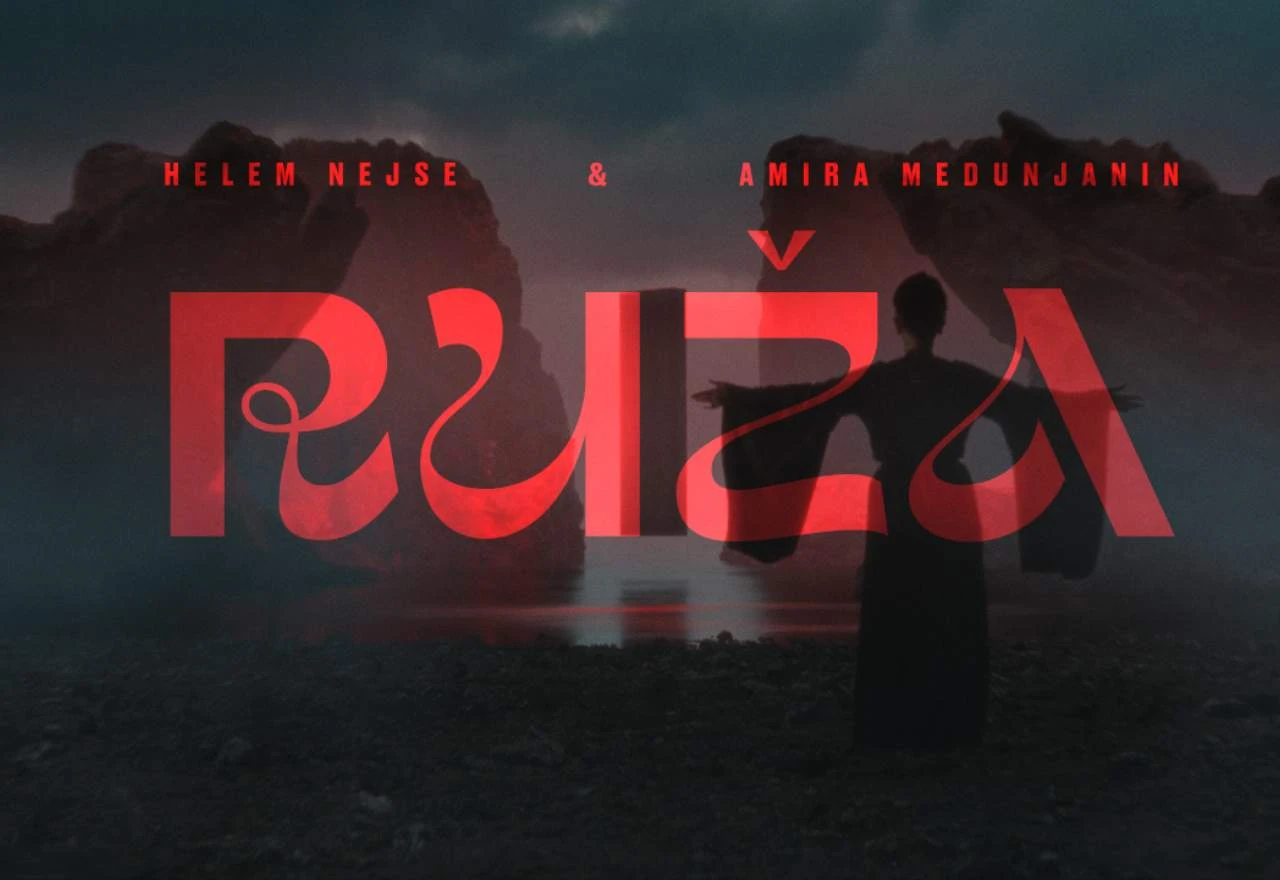 Kraljica sevdalinke i rap majstori: Helem Nejse i Amira Medunjanin na pjesmi "Ruži"
