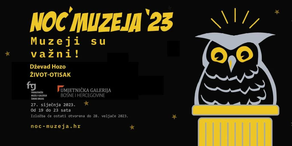 Franjevački muzej i galerija Široki Brijeg sudjeluje u Noći muzeja