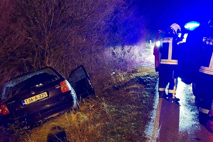 Prometna nesreća u Pologu: Vozač zadobio teške tjelesne ozljede