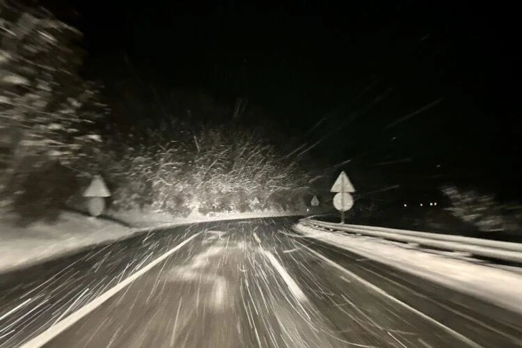 Upozorenje vozačima zbog snijega