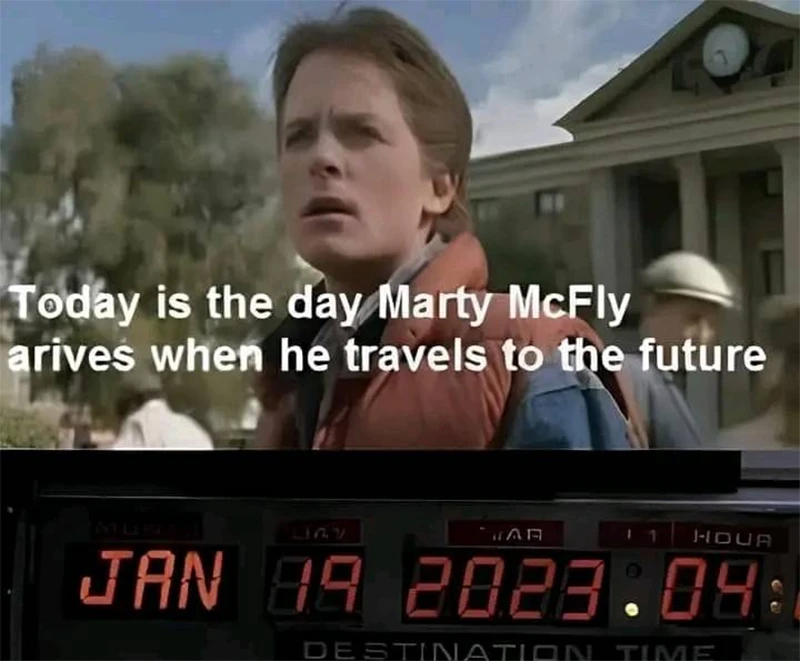 Povratak u budućnost: Marty McFly danas stiže u sadašnjost!