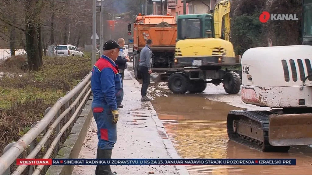 Konjic: Kiša pokrenula klizišta, trenutno stanje pod kontrolom