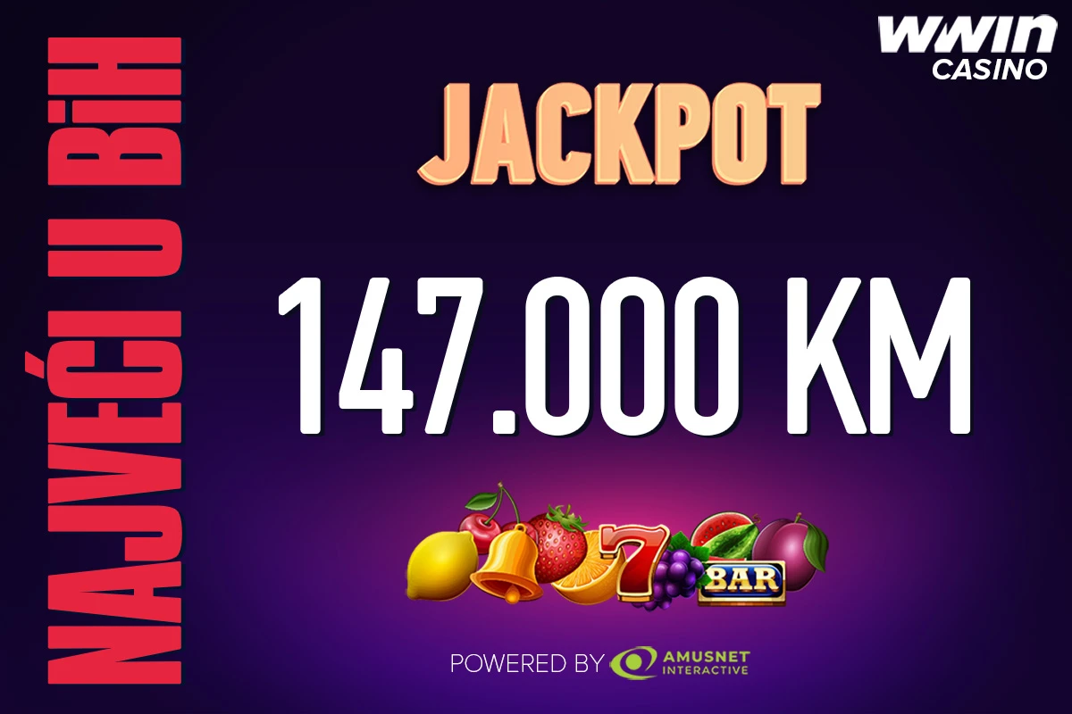 WWin: Najveći JACKPOT u BiH