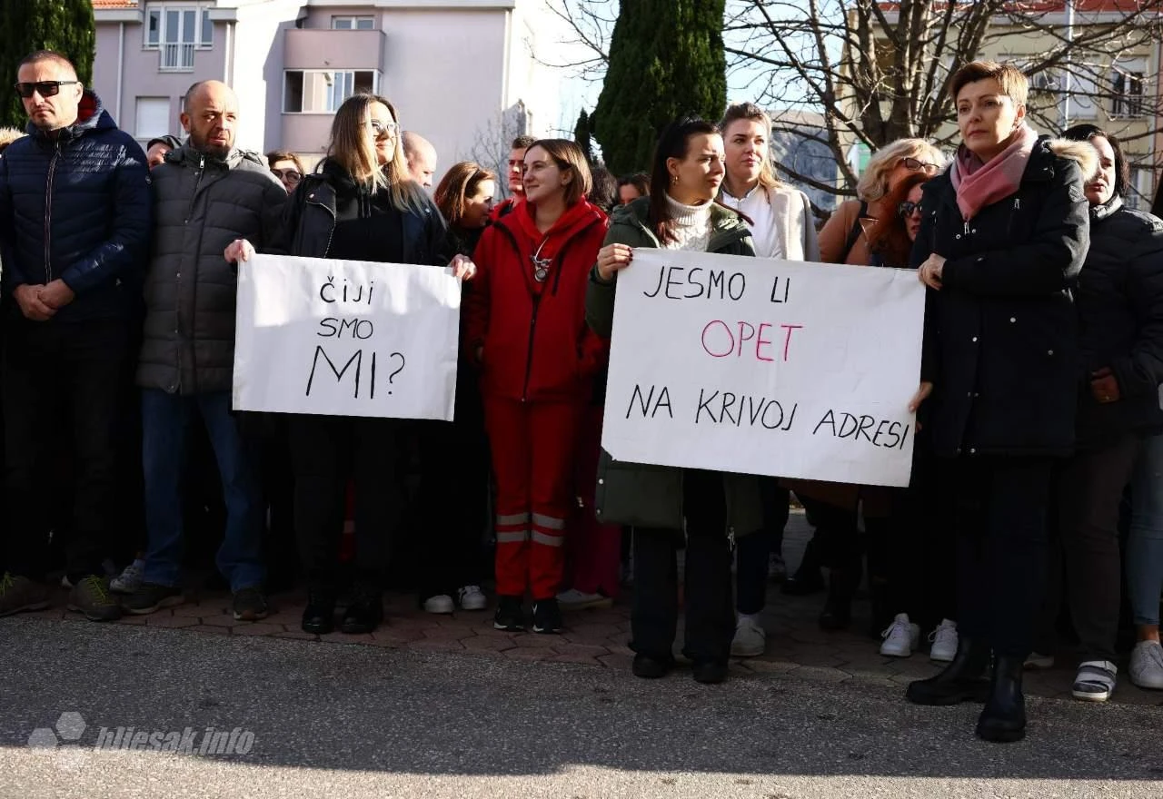 Još jedan prosvjed: Zašto su zdravstveni radnici u Mostaru zapostavljeni?