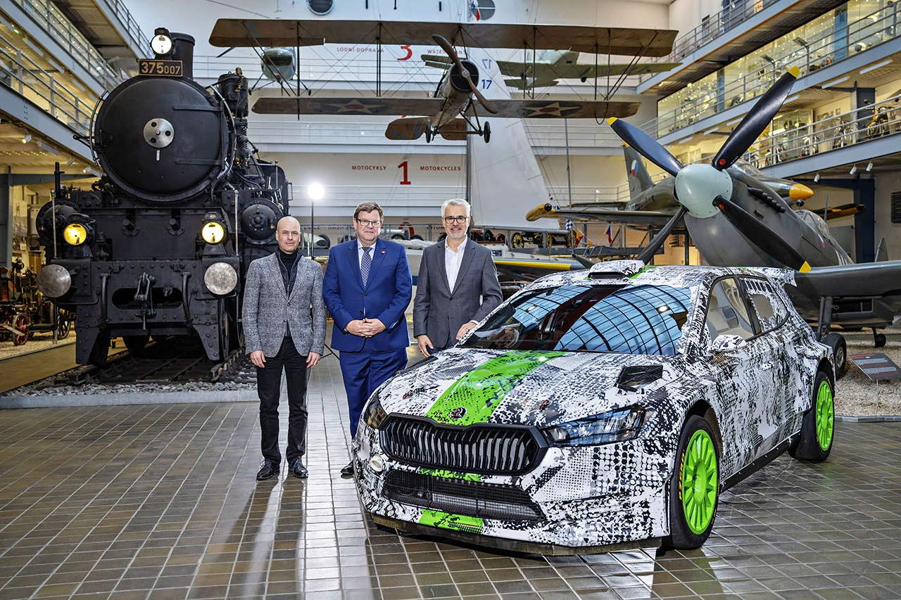 Škoda Fabia RS Rally2 izložena u zbirci Nacionalnog tehničkog muzeja