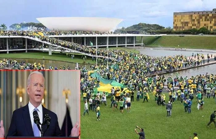Biden osudio "napad na demokraciju" u Brazilu